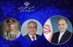 گفتوگوی عراقچی با عاصم منیر و اسحاق دار گفتوگوی عراقچی با عاصم منیر و اسحاق دار