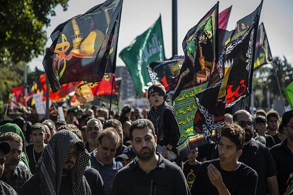 برگزاری مراسم جاماندگان اربعین حسینی در قلب آمریکا