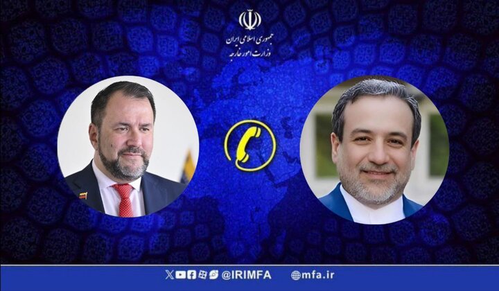 گفتگوی تلفنی وزیر امور خارجه با همتای ونزوئلایی