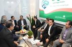 حضور دکتر طاهری، نماینده مجلس شورای اسلامی، در غرفه پست بانک ایران در نمایشگاه الکامپ ۱۴۰۵
