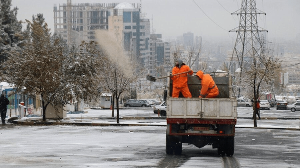 ۲۰ هزار نیروی شهرداری آماده زمستان می‌شوند